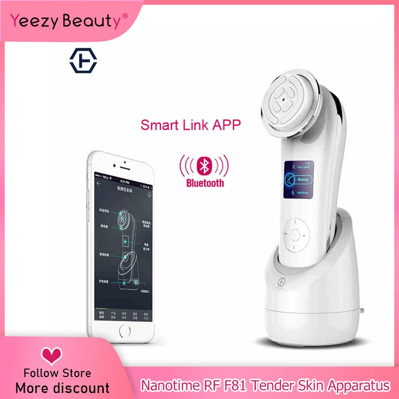US $259.00 Multifunction RF Smart Tender Skin Apparatus Electric Facial Massager Import Spa Face Lifting Deep Cleansing Skin Activating