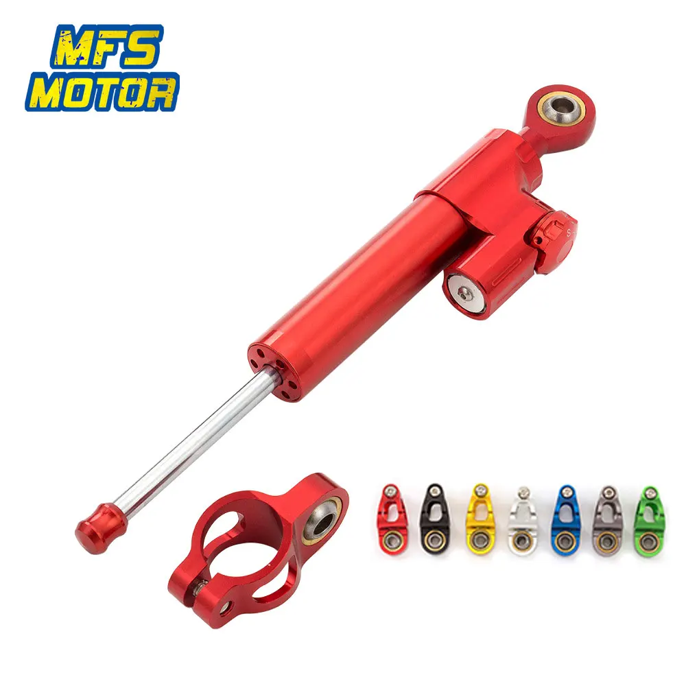 

Adjustable Motorcycle Damper Steering Stabilizer Bracket Mount CNC Universal Aluminum Safety Control Sport Motorbike Accessories