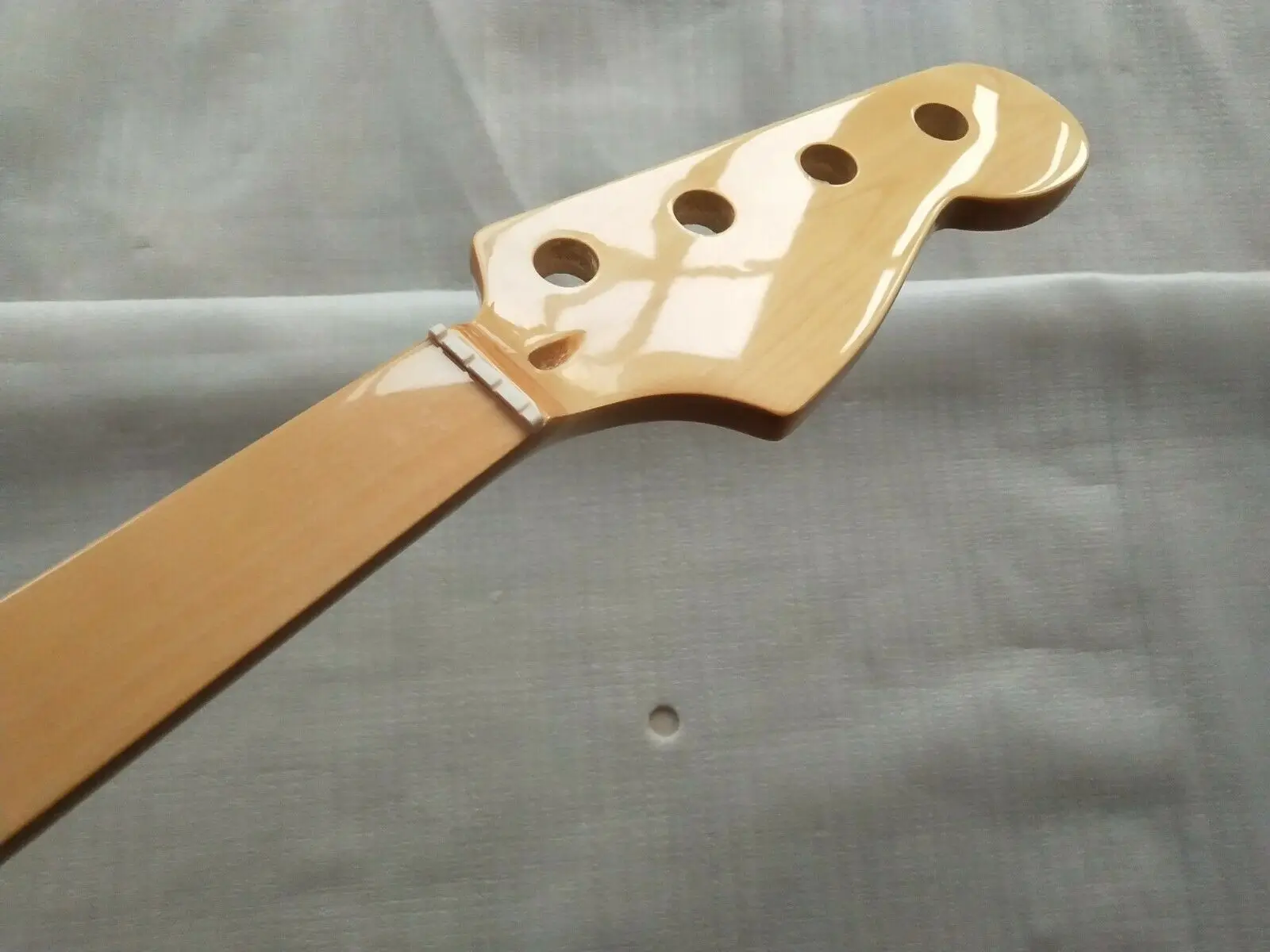 Fretless Gloss Maple 20 Fret Neck For Electric Jazz Bass Guitar Neck