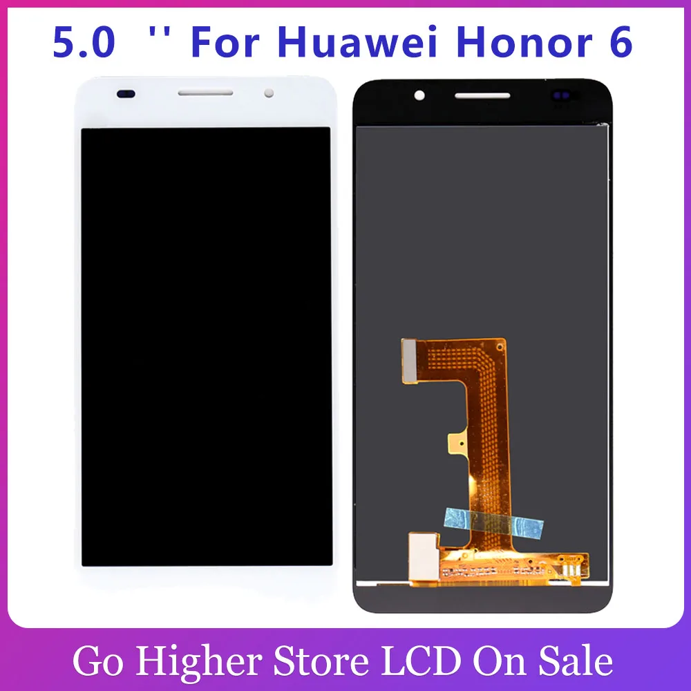 5 0 ''ЖК дисплей для Huawei Honor 6 ЖК комплектный узел процессора обработки
