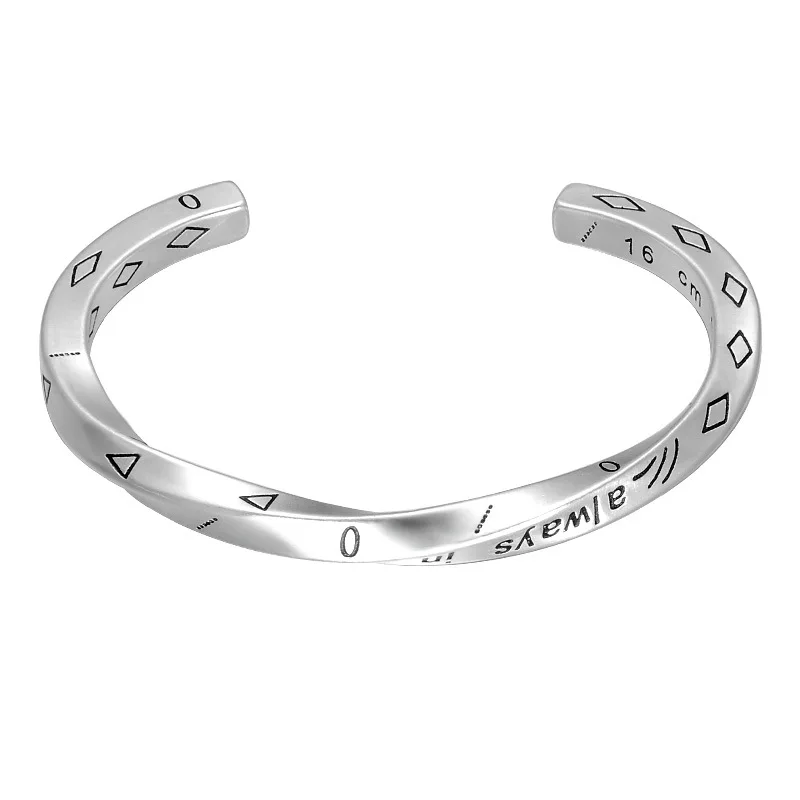 High Quality Titanium Steel Open Bracelet