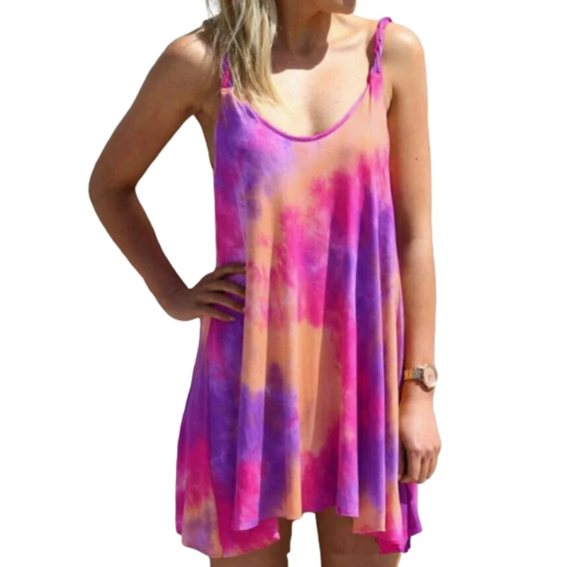 oversized slip dress