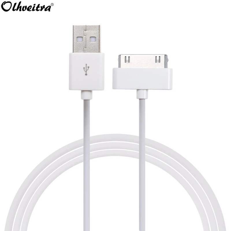 Krijt triatlon verkoper Olhveitra USB Data Cable Wire Charging For iPhone 4 s 4s 3GS 3G iPod Nano iPad  2 3 Charger Cable 30 Pin Cargador Charging Kabel|Mobile Phone Chargers| -  AliExpress