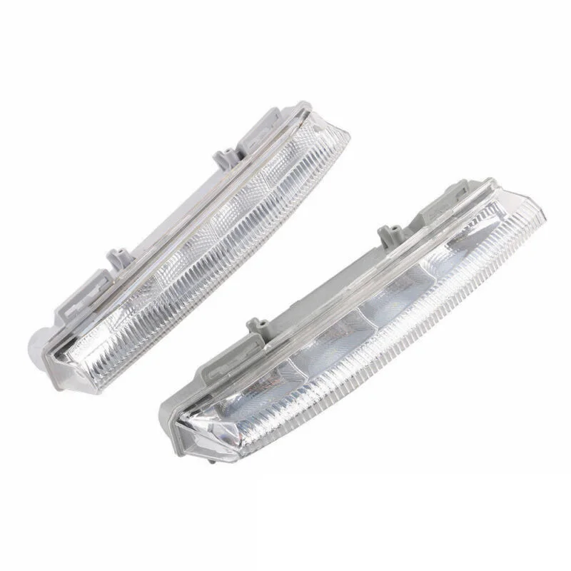 1 Pair Car Fog Light Driving Lamp Parts For Mercedes W204 DRL W212 C250C350 E350