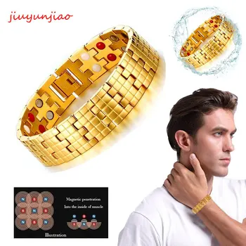 

Magnetic Slimming Bracelet Fashionable Jewelry For Man Woman Link Chain Weight Loss Bracelet Health Slimming Products