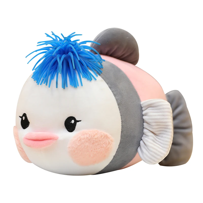 Популярные Куклы Kawaii Fish мягкие морские животные и плюшевые игрушки для девочек