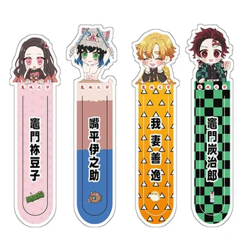

Demon Slayer Kimetsu No Yaiba Anime Bookmark Child Student Kawaii Gift Bookmarks Office Stationery