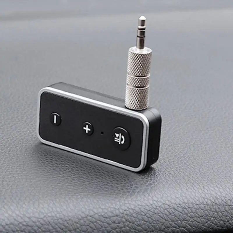 Bluetooth 5,0 аудио приемник абсолютно удобный 3,5 мм AUX Громкая связь адаптер динамик автомобильный комплект
