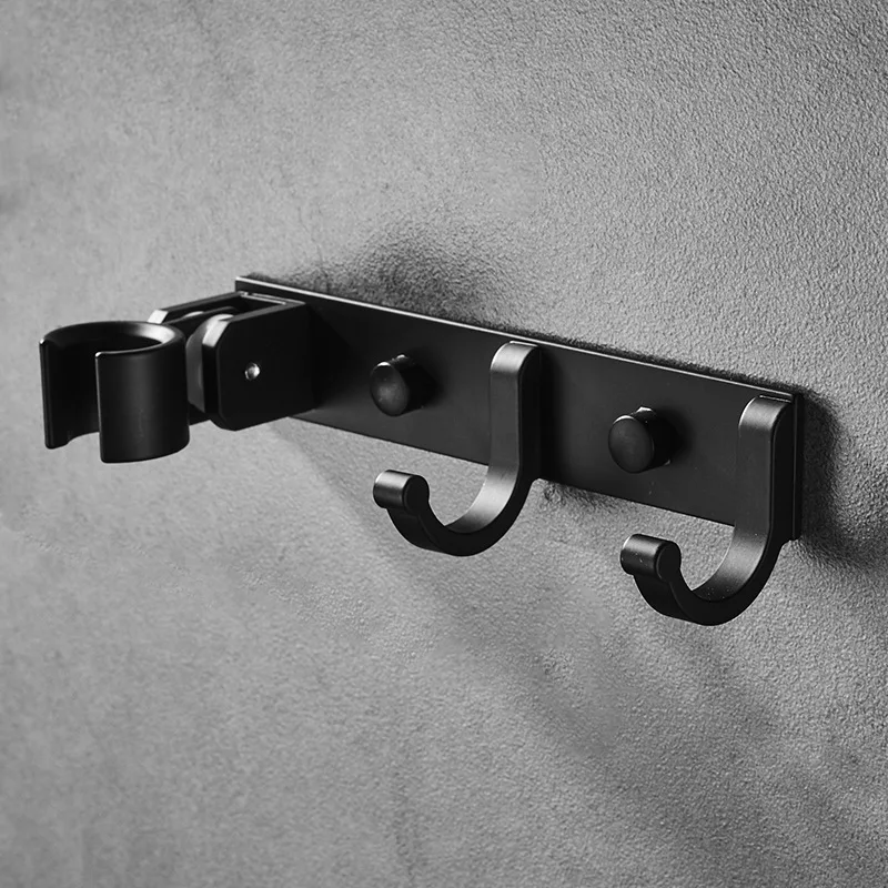 

Shower Head Base with Hook Hanger for Bathroom Hardware Coat Hook Adjustable Shower Base Robe Hook Bidet Base Towel Hook