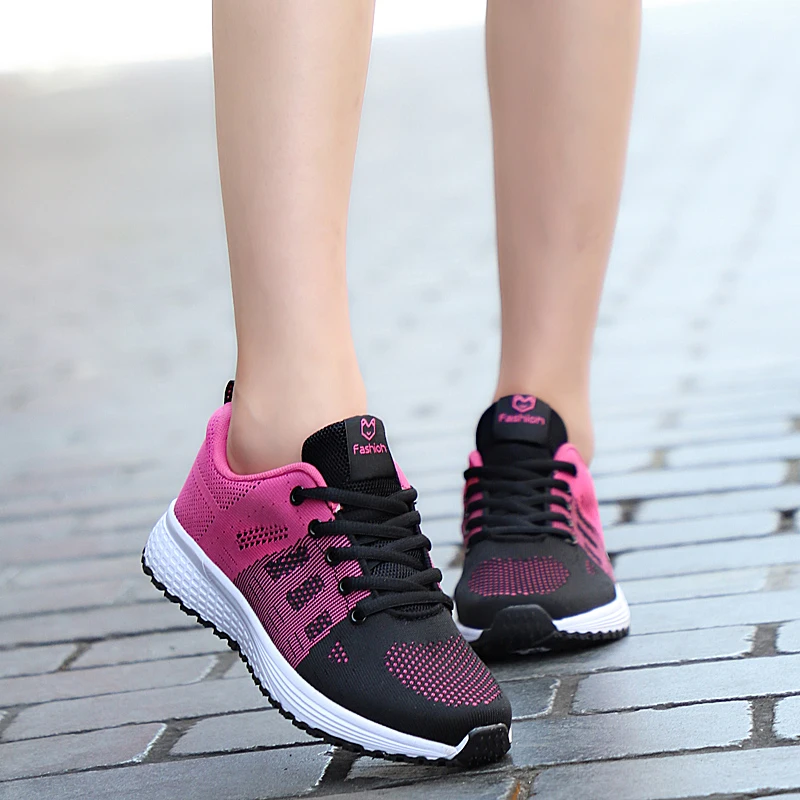 Tenis Mujer 2019 Women Light Soft Sport Shoes Women Tennis Shoes Female Stability Athletic Sneakers Brand jogging Trainers