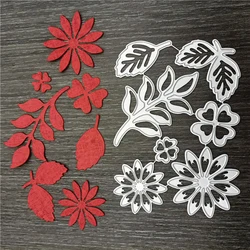 Matrices de découpe en métal de fleurs, pochoir découpé, Scrapbooking, 2021 nouveauté
Timbres d'artisanat 