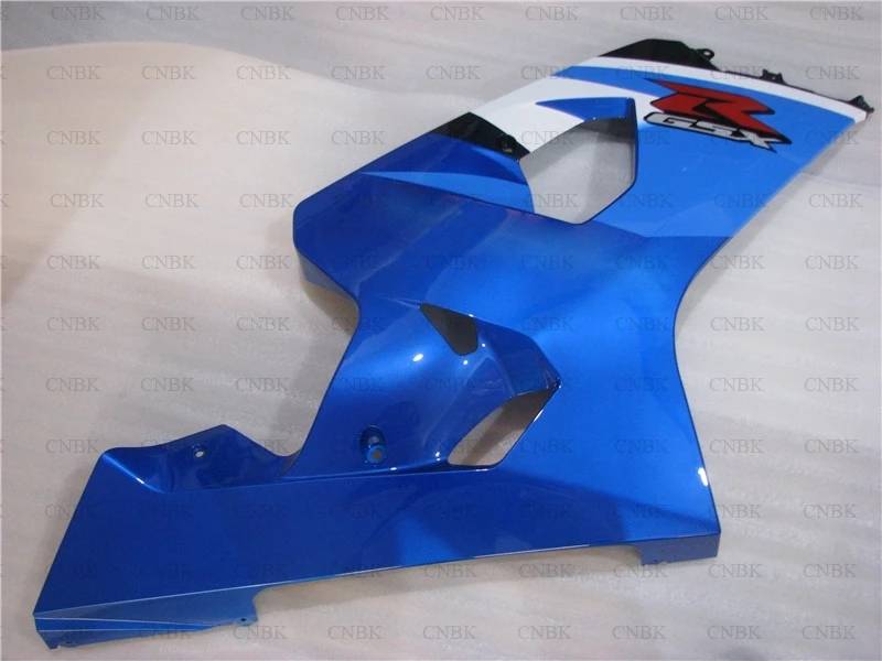 Обтекатель мотоцикла для GSX R 600 2005 GSXR Обтекатели 2004 750 K4 синий черный|Полные