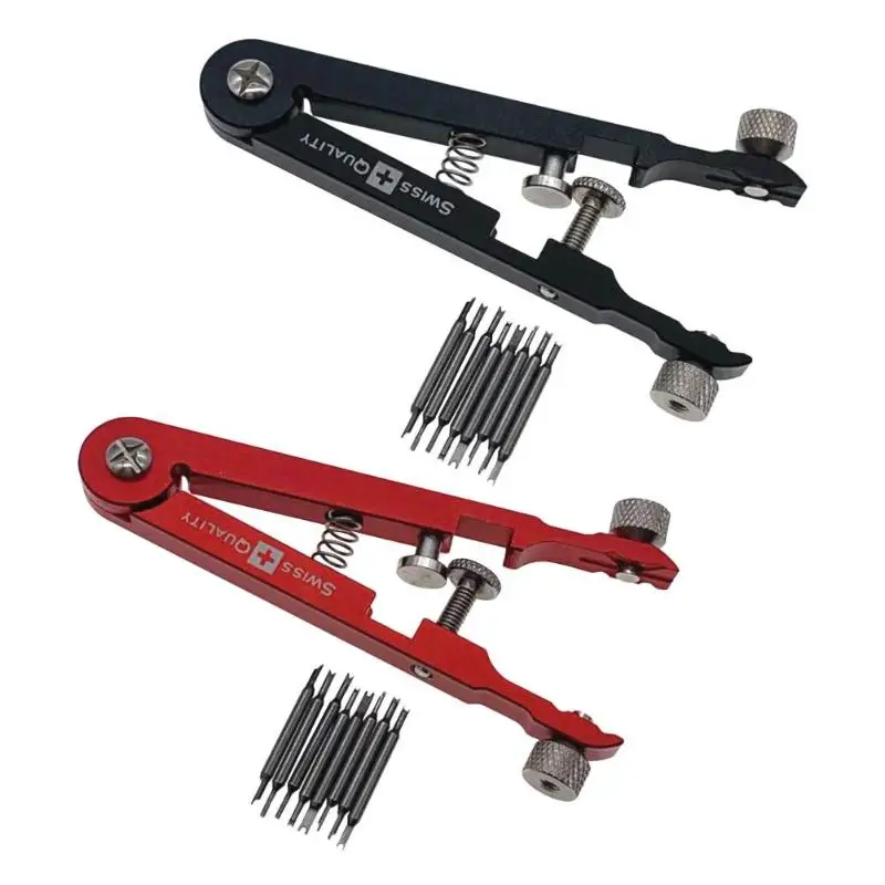 

V-shape Watch Strap Screw Case Opener Pliers Watchmaker Repair Tool Kit