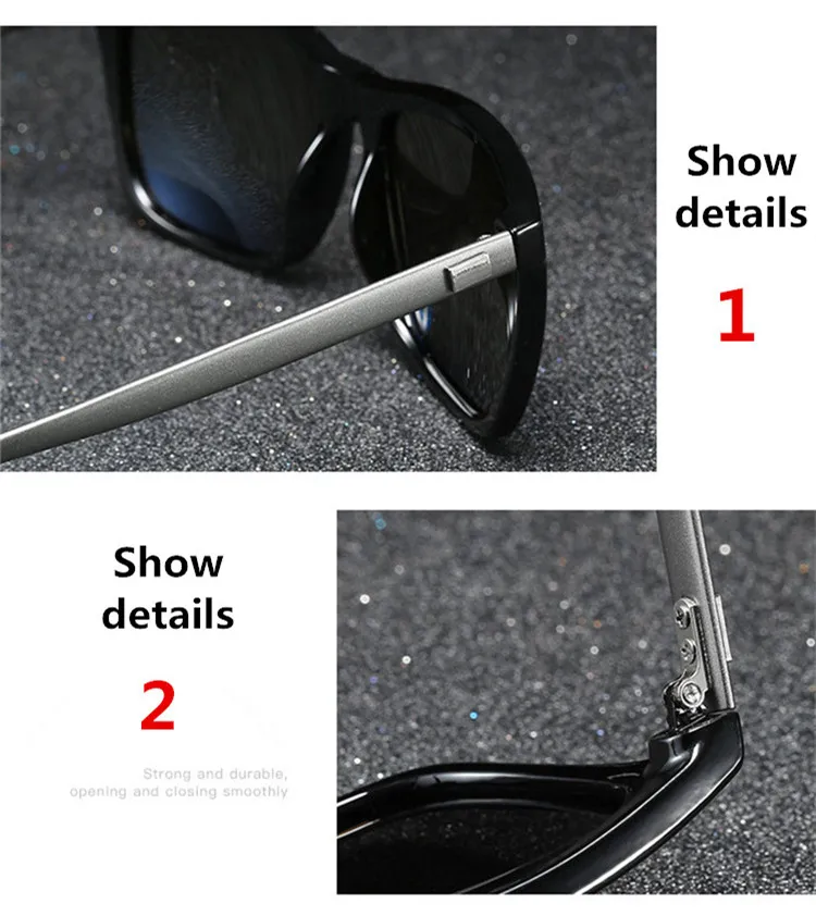 Night Vision Glasses Unisex Driving Glasses Polarized Outdoor Riding Hd Vision Sun glasses Square Anti-light Goggles