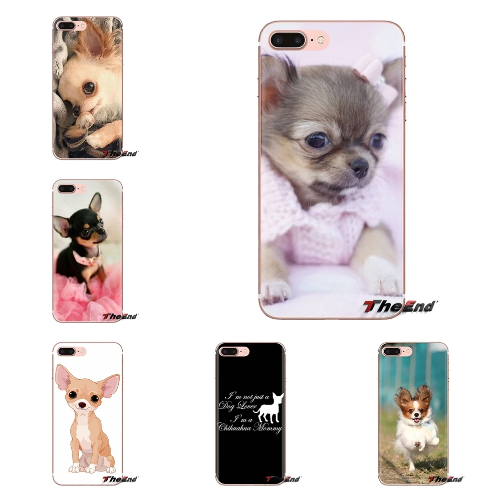 

Transparent Soft Cases Covers For Huawei Honor 5A LYO-L21 Y6 II Compact Y5 2 Y5II Mate 10 Lite Nova 2i 9i Chihuahua dog puppy