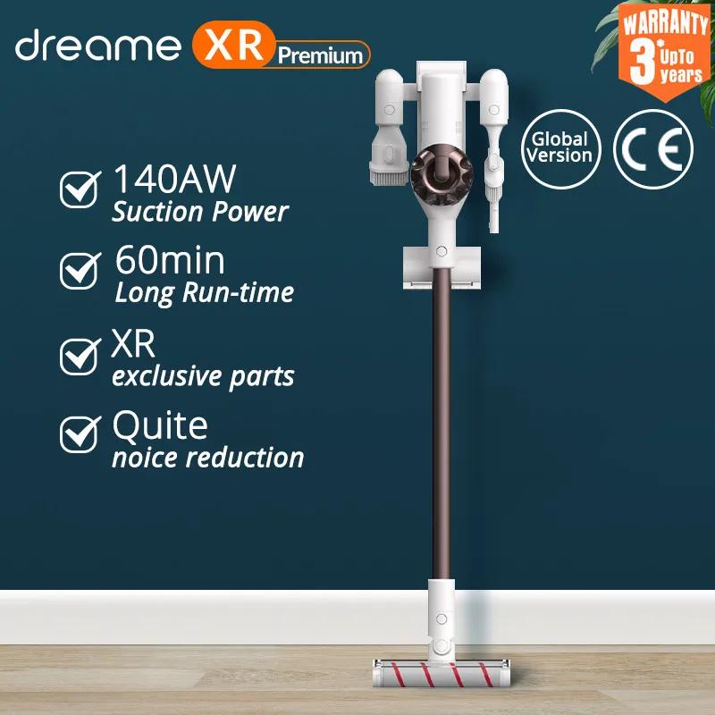 Dreame XR ручной вакуумный очиститель воздуха для дома автомобиля Беспроводной