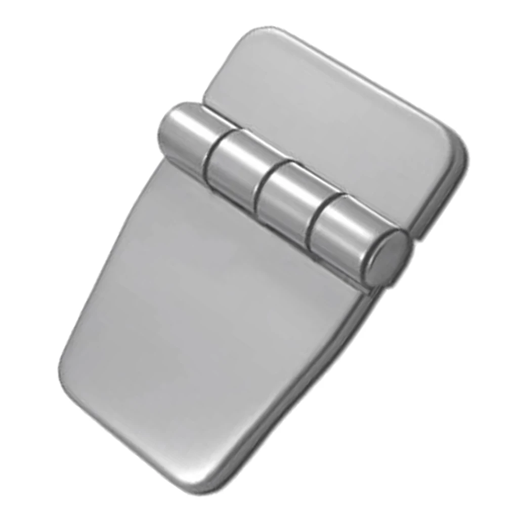 Marine Boat Strap Hinge- Door Shed Box Chest Strap Hinge & Cover- Stainless