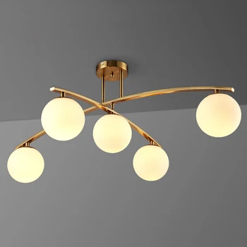 

Post-Modern Glass Ceiling Lamp Nordic Ceiling Light Living Room Home Decor House Lighting Fixtures Kitchen Ceiling Lights Lustre