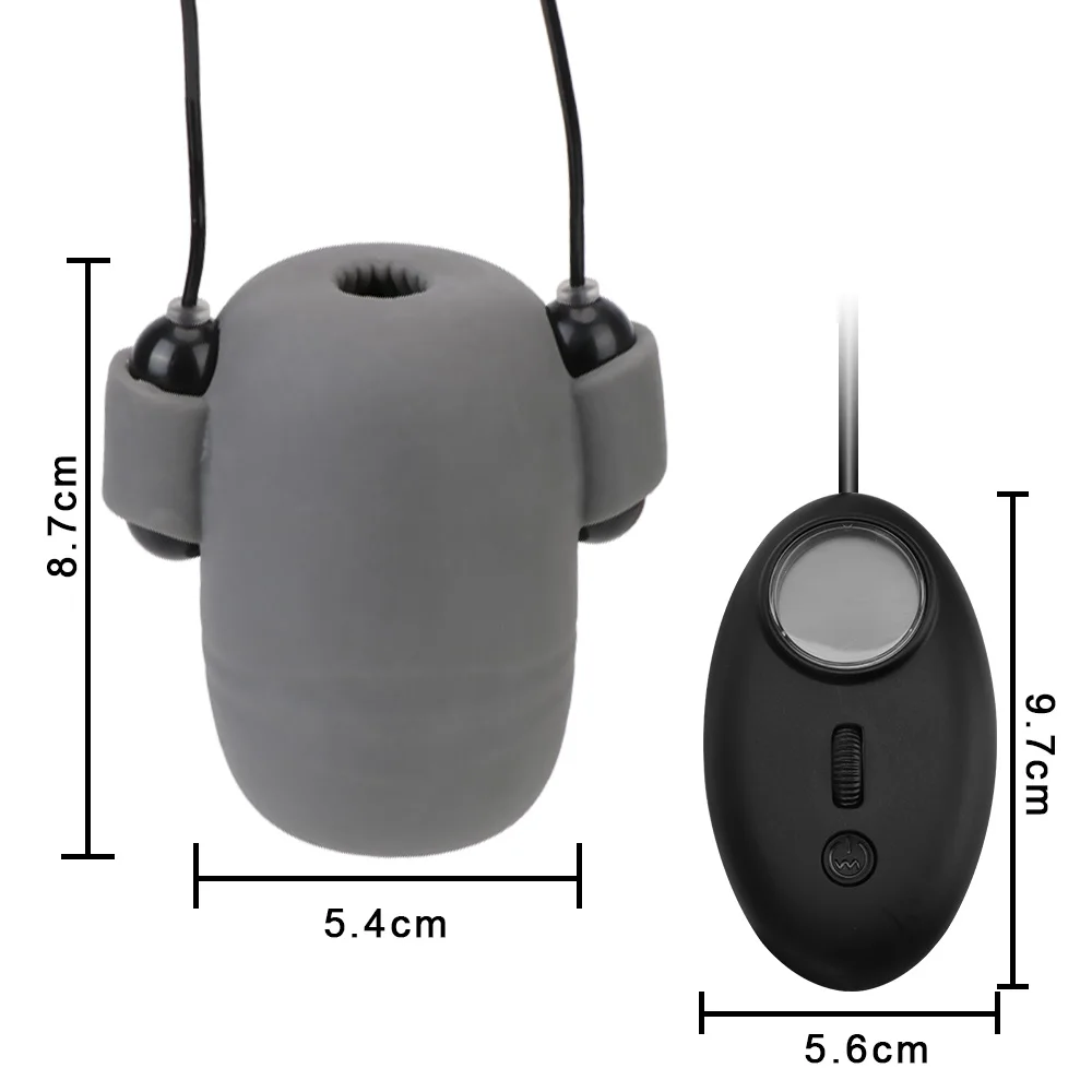 Masturbator Cup Male 8 Modes 12 Speeds Glans Trainer Massage Sleeve Vibrators Delay Ejaculation Sex Toy F_voghion.com