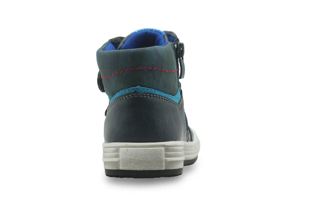 Botas de Couro do Plutônio Planas para Meninos Apakowa Sapatos Casuais Outono Meninos Tornozelo Botas Novas Sapatilhas Arco Apoio Criança Crianças 10 High Quality Mamãe e Bebê