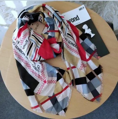 Итальянский модный Бренд liu. JO женские шарфы, летние модные шарфы высокого качества - Цвет: 109