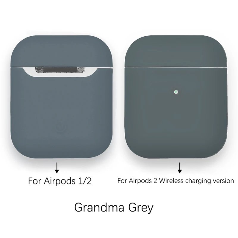 Soft Silicone Cases For Apple Airpods 1/2 Protective Bluetooth Wireless Earphone Cover For Air Pods Luxury Charging Box Bags