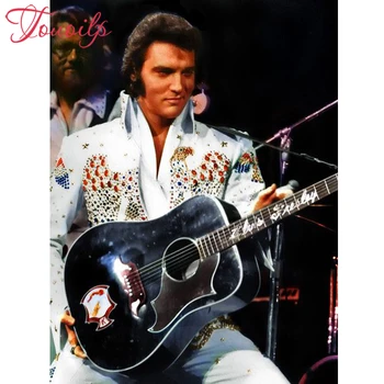 

TOUOILP 3d 5d Diamond Painting Elvis 5D DIY Diamond Embroidery 5d Diamond Painting Cross Stitch Handwork home decoration gift