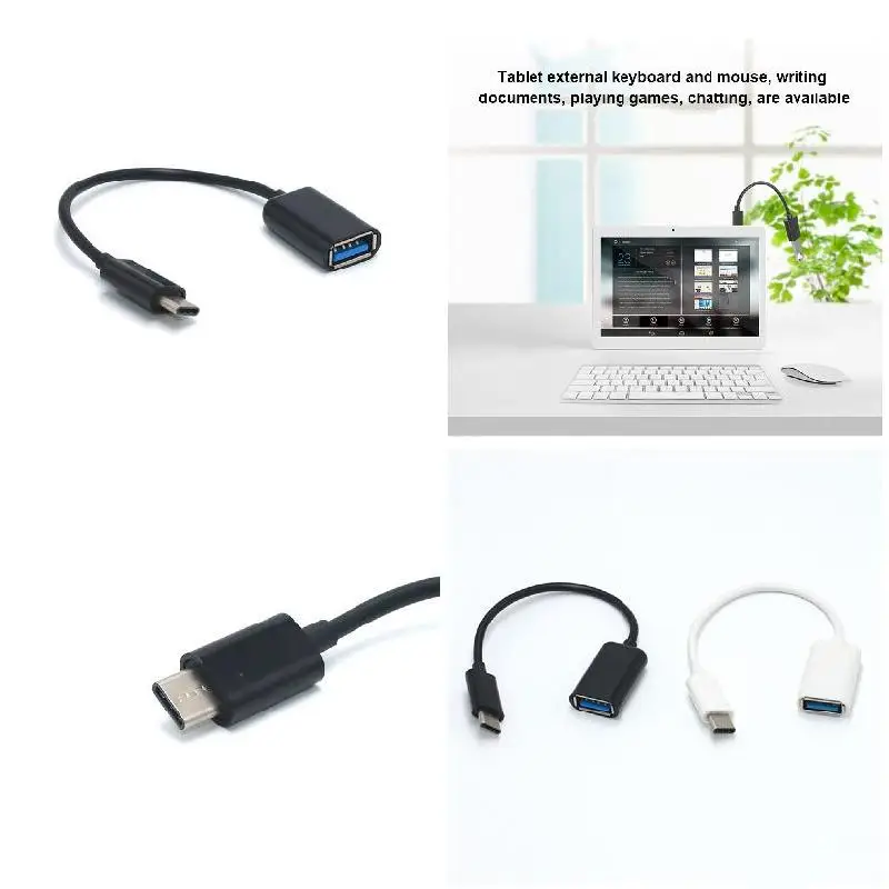 Горячая Распродажа type-C OTG Кабель-адаптер USB 3,1 type C штекер USB 3,0 A Женский OTG кабель для передачи данных адаптер 16 см