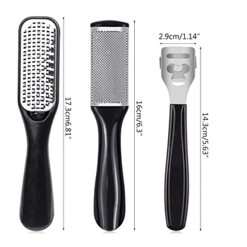 

21PCS Foot File Pedicure Kit Deadskin Heels Toe Callus Remover for Adults T4MB