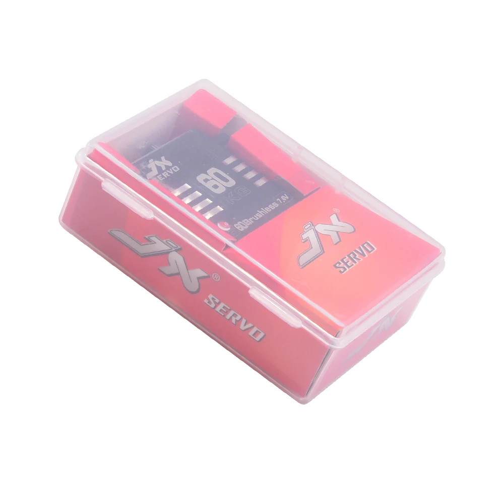 JX B60 60 кг с высоким крутящим моментом, полностью металлический корпус, металлическая шестерня, бесщеточный сервопривод для радиоуправляемой машины, радиоуправляемая модель
