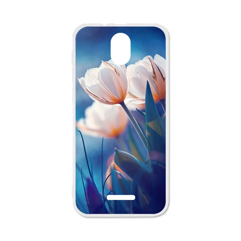 Q070 Чехол с рисунком Bolomboy для TP-Link Neffos C5 Plus, силиконовый мягкий чехол из ТПУ, чехол s для TP-Link Neffos C5 Plus, чехол с изображением диких цветов - Цвет: Q070