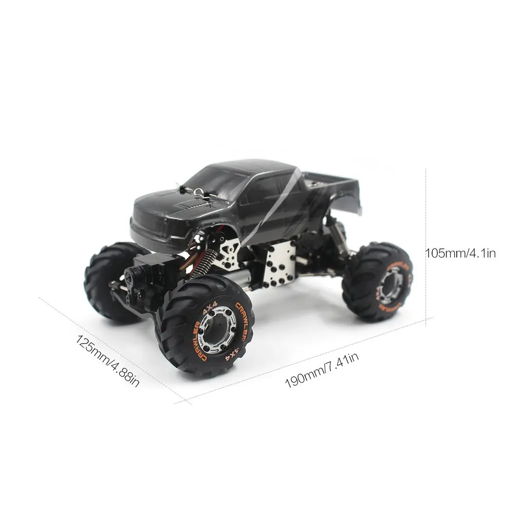 2098B 1/24 4WD полноразмерный Мини RC Гусеничный автомобиль Металлическое шасси дистанционное управление Вождение скалолазание автомобили для детей игрушки