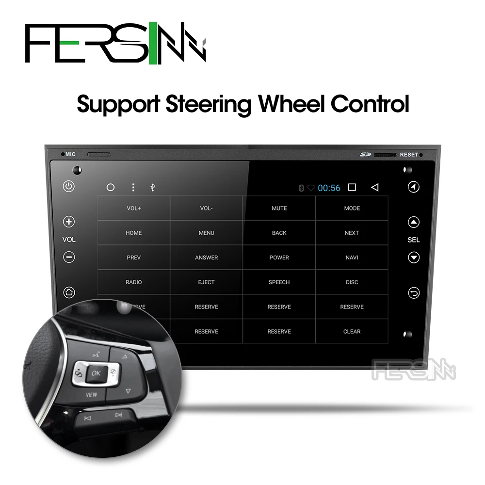 Perfect Fersinny 2G+32G 8 core  COB7060 Android 9.0 for OPEL Astra H Meriva Antara Zafira Veda Agila Corsa Vectra car dvd gps navigation 2