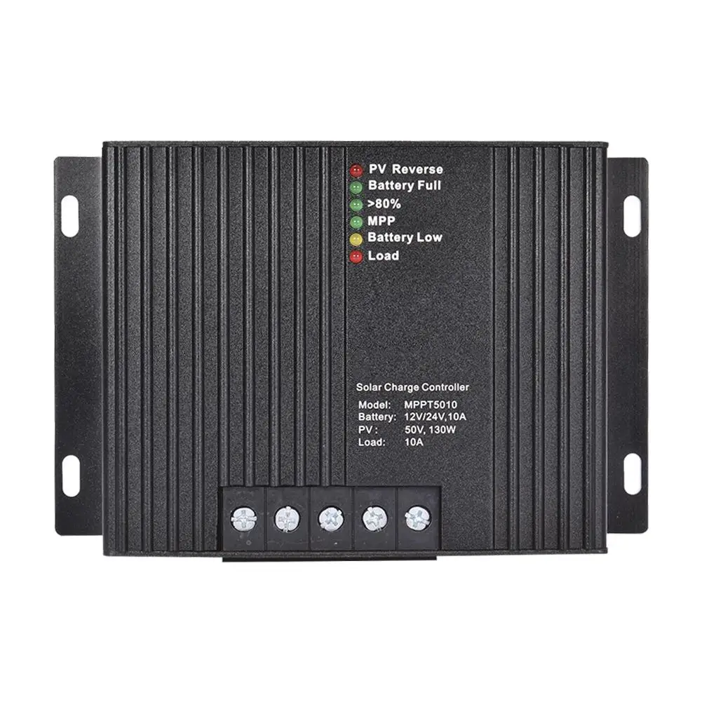 10a mppt controlador de carga solar 12v