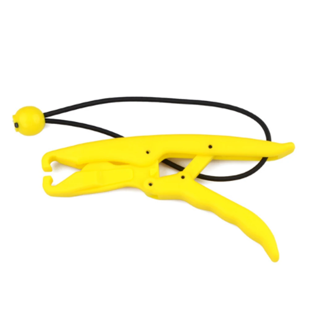 17,5 см рыболовные инструменты плавающие рыболовные плоскогубцы сома контроллер держатель пластиковый зажим для губ рыболовные плоскогубцы инструменты для управления горячая распродажа - Цвет: Цвет: желтый