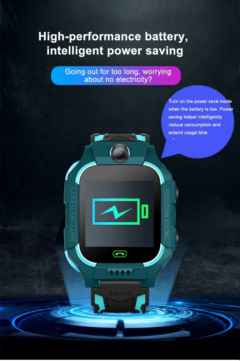 S19 Kids LBS Tracker SmartWatch Waterproof Smart Watch SOS Call for Children Anti Lost Monitor Baby Wristwatch for Boy girls