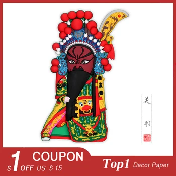 

Refrigerator Magnet Wall Fridge Stickers Peking Opera Cartoon Cute Figure Decoration Wall Pictures Home Decoration Gifts