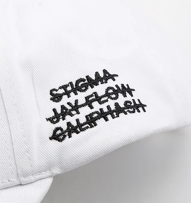 Новая мужская женская мода вышивка крест бейсболка хлопок Snapback шляпа папы костяная Кепка летняя Пара хип хоп кепка s