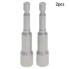 Utoolmart 2 шт 1/4-дюймовый магнитный шестигранный Разъем 65 мм длиной 8~ 17 мм металлический шестигранный гайковерт, используемый в производстве сборочных систем