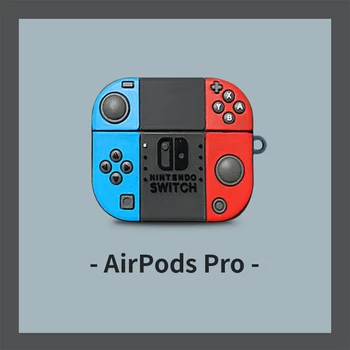 

3D Silicone Cartoon Nintend Switch Case for air pods 1 2 3 earphone Cover For Airpods Pro Silicone Cases Cute NS Case