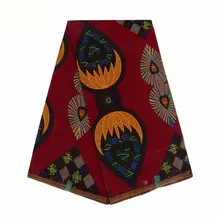 Красивый модный принт африканская Нигерия Анкара Pagne Tissu гарантированный настоящий голландский воск хлопок швейный материал ткань