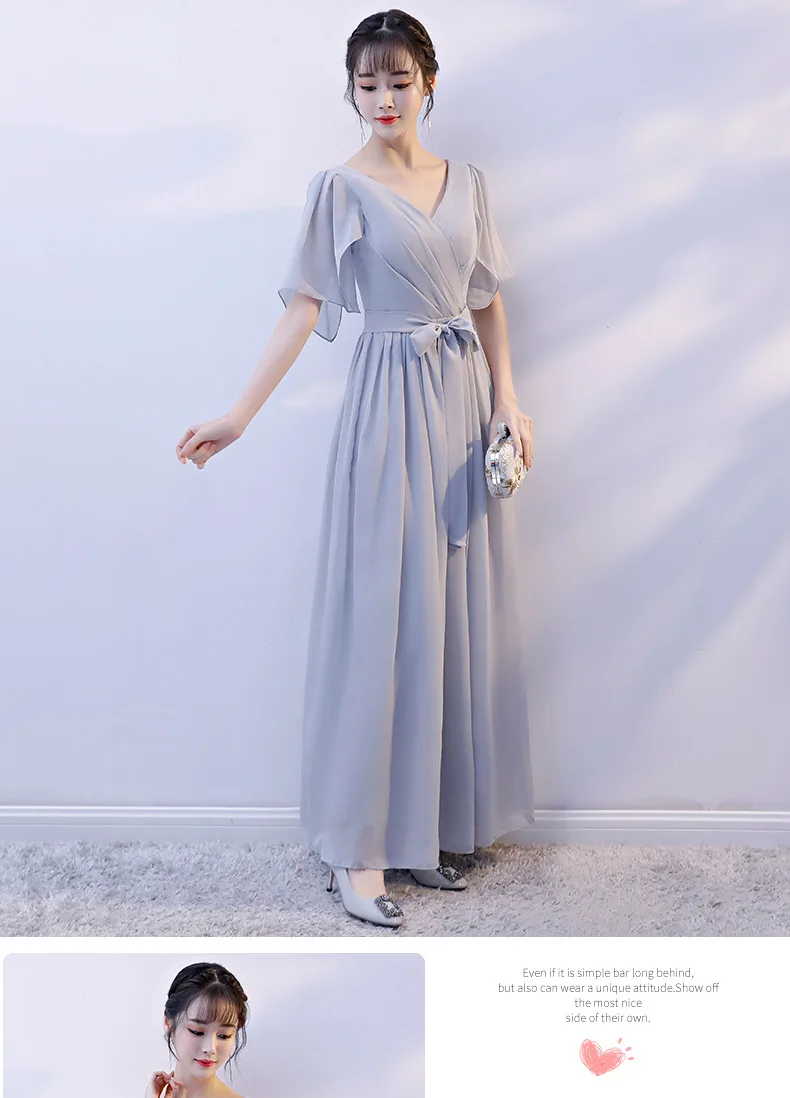 Vestido Madrinha, розовые кружевные длинные пикантные платья подружек невесты, ТРАПЕЦИЕВИДНОЕ шифоновое платье, свадебное праздничное платье demoisie D'honneur