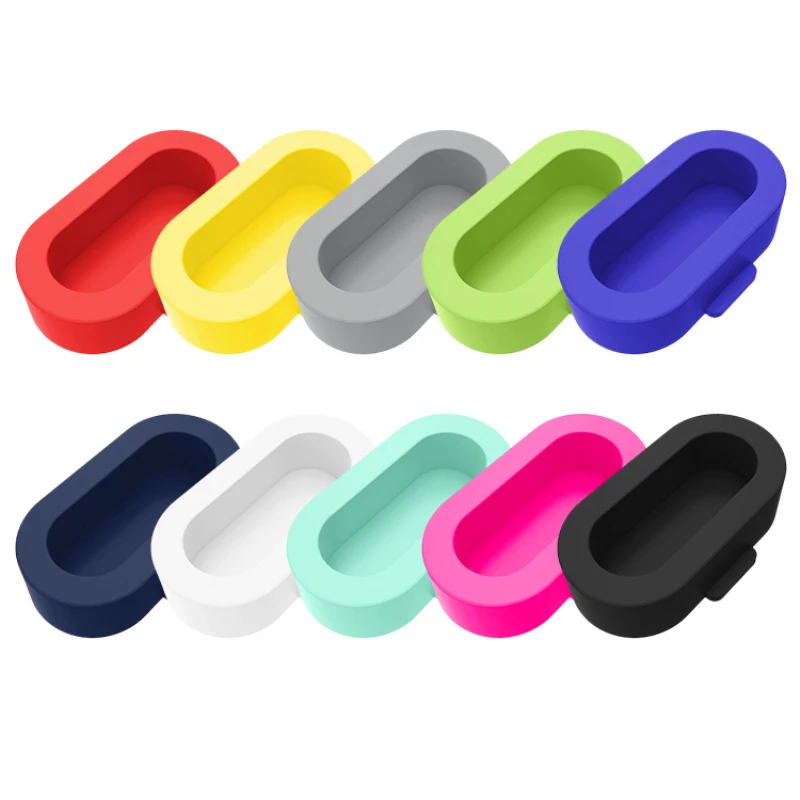 Anti-dust Plugs Silicone Dust Plug Port Protector For Garmin Fenix 6 6X Pro 6S 5 5X 5S 935 945 Dustproof Covers Caps Accessories