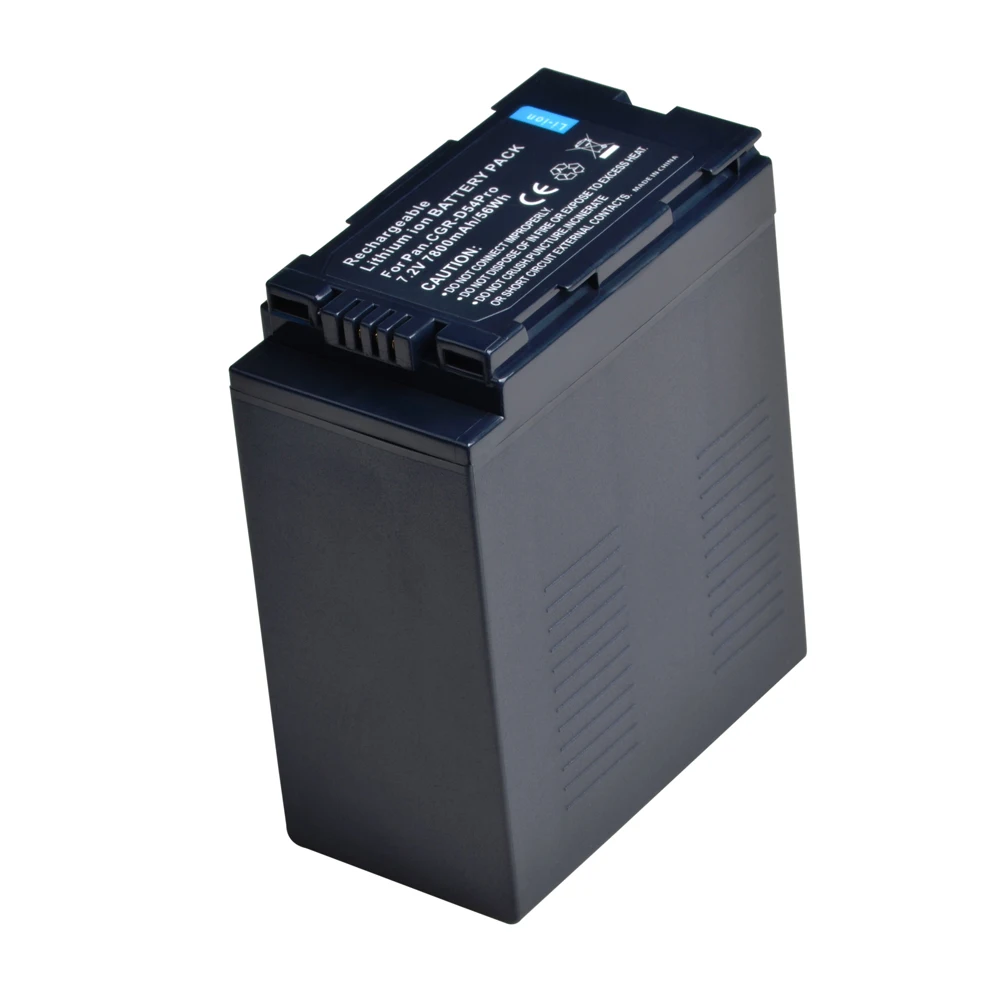 1 шт. CGR-D54pro CGR D54 D54S батарея со светодиодный индикаторами питания для Panasonic AG-AC8PJ, AG-AC90A, AG-HPX250, HC-X1000, AG-HPX255