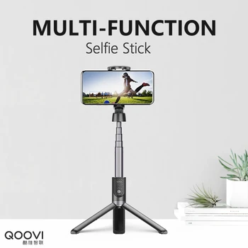 

Wireless Bluetooth Selfie Stick Foldable Mini Tripod Expandable Monopod with Remote Control for iPhone 11 Xs Xiaomi Redmi Huawei