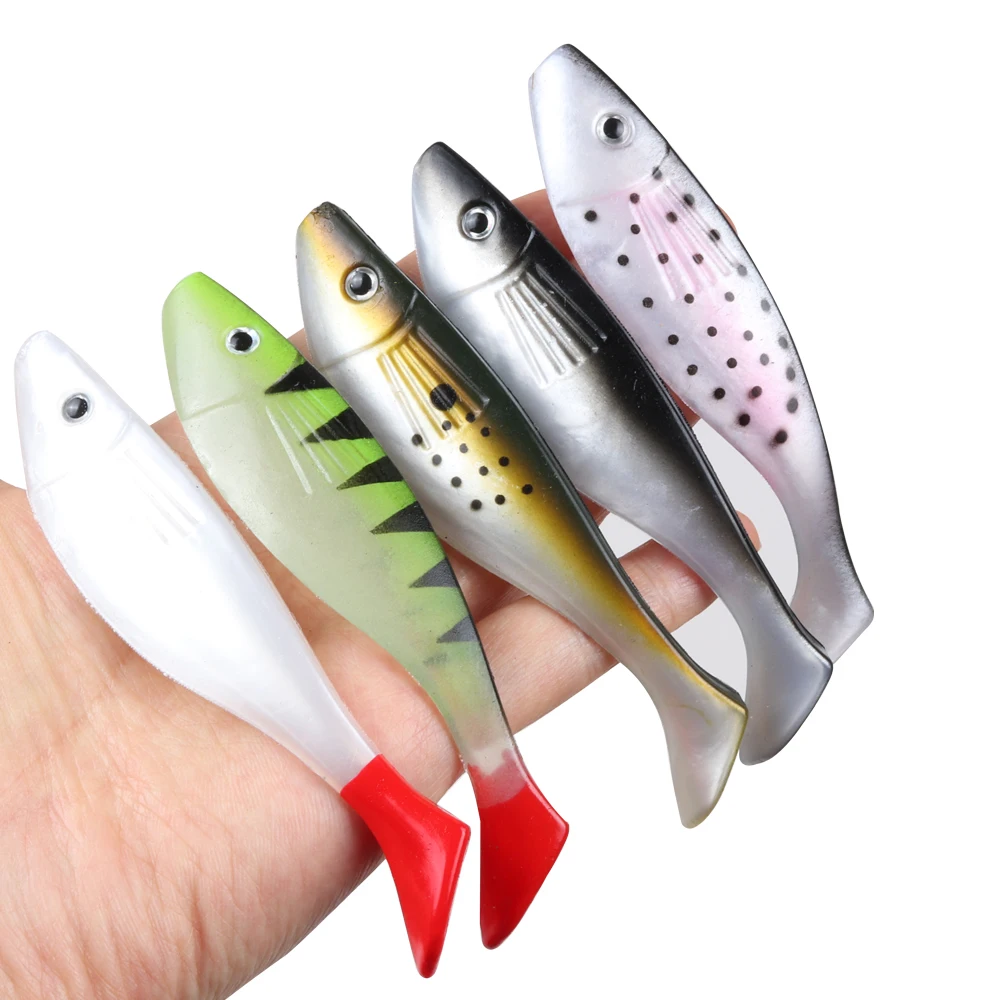 JOHNCOO-Ʈ   6pcs /110mm 4pcs /150mm Teeze Pro Shad Lure Berserk ٴ  轺 ũ  Ʈ ̳