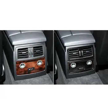 

Car Air Vent Outlet Panel Trim Carbon Fiber Rear Cover For BMW E60 5Series 2005-2010 DIY Quality