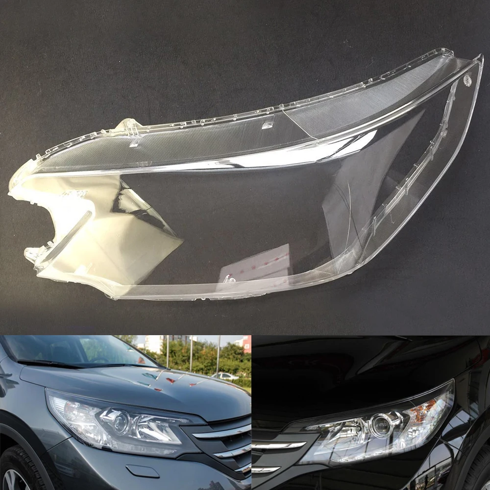 

For Honda CRV 2012 2013 2014 Car Headlight Headlamp Clear Lens Auto Shell Cover