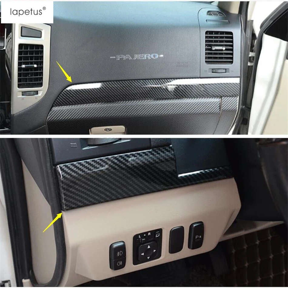 Аксессуары для Lapetus подходит для Mitsubishi Pajero V97 V93 V80 Montero Limited 2009- приборная панель крышка комплект отделка