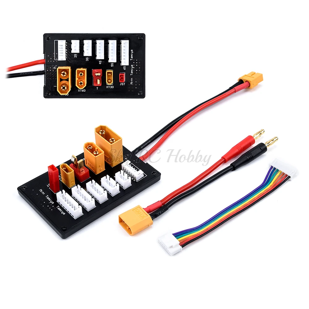 Новый XT30 XT60 XT90 JST T разъём для Lipo батарей зарядное устройство плата 2 6S